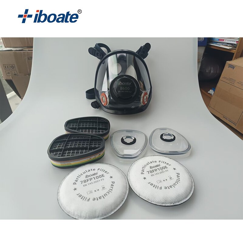 Gas Mask Factory - Silicone Full Face Reusable P100