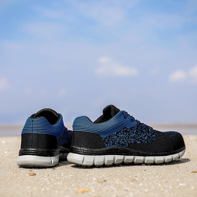 Safety Shoes Manufacturer - Flying Woven Upper Rubber Anti-smash