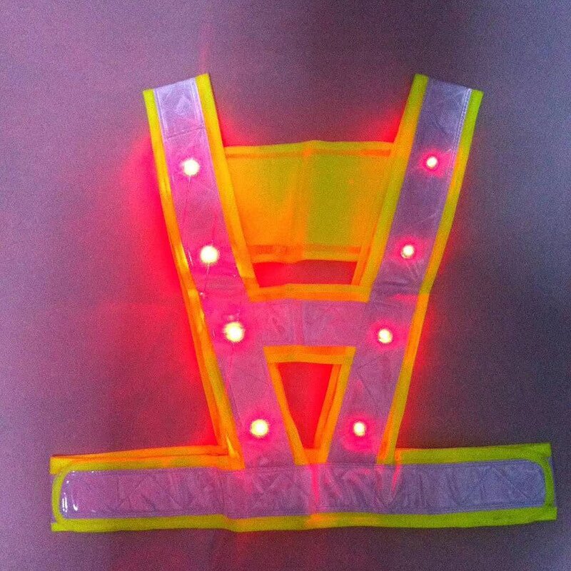 Safety Vest Factory - LED Lighting Airport Work Vest