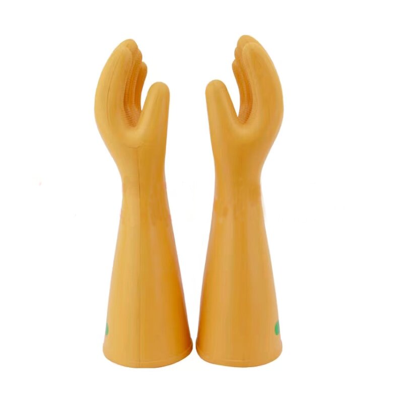 Insulated Gloves Factory - Rubber 35kv Electrician Power Plant