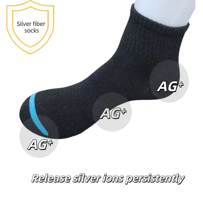 Silver Socks Manufacturer - Wholesale Cotton Conductive Socks