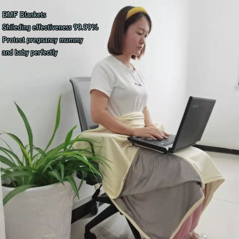 EMF Blanket Factory - Custom Logo Silver Fiber Blanket