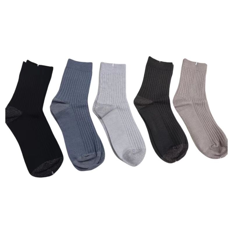Silver Fiber Socks Factory - Wholesale Knitted Men Socks OEM