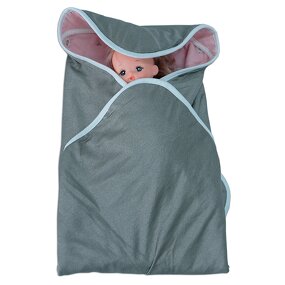 Baby Blanket Manufacturer - Silver Fiber 5G Protection Hood Blanket