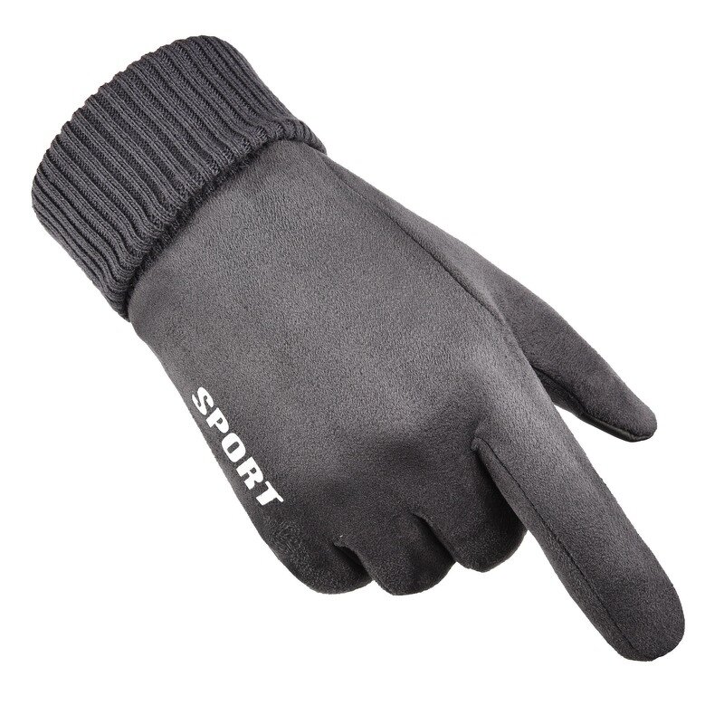 Touch Screen Gloves Manufacturer - Thicken Warm Suede Windproof Gloves