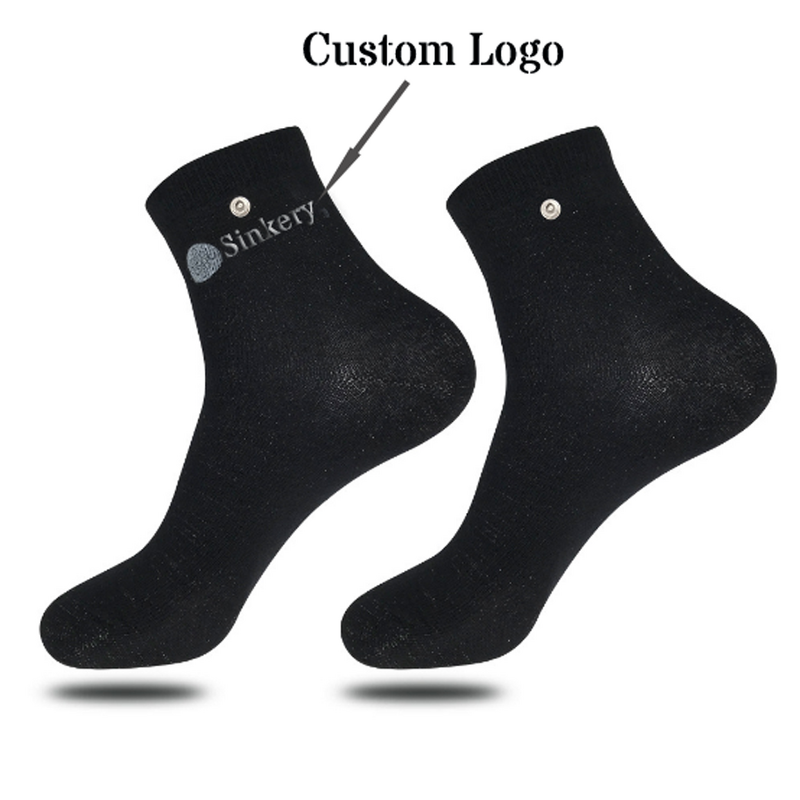 EMF Protection Socks Factory - Silver Fiber Knitted Cuff Socks
