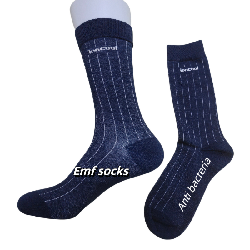 Silver Fiber Socks Manufacturer - EMF Shielding Business Wear Socks