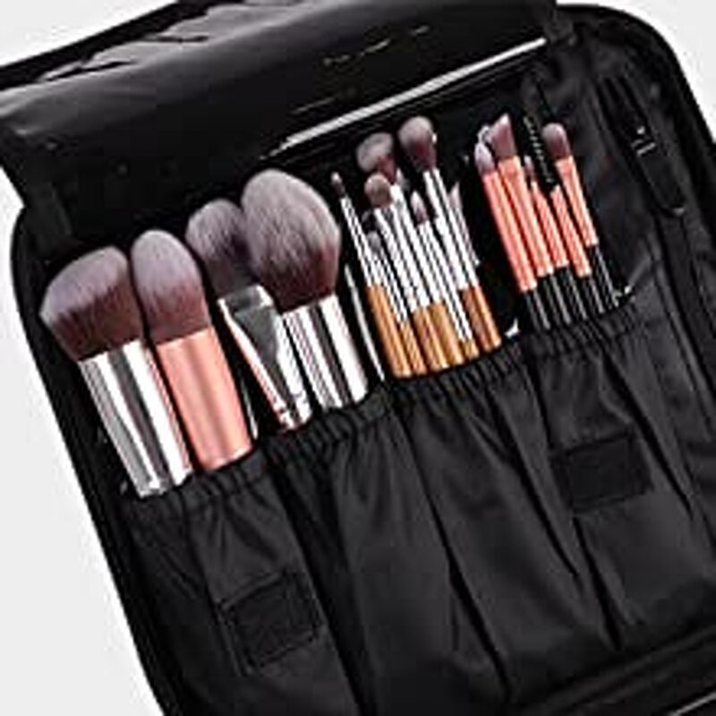 Cosmetic Case Factory - Portable Train with Mirror Makeup Case