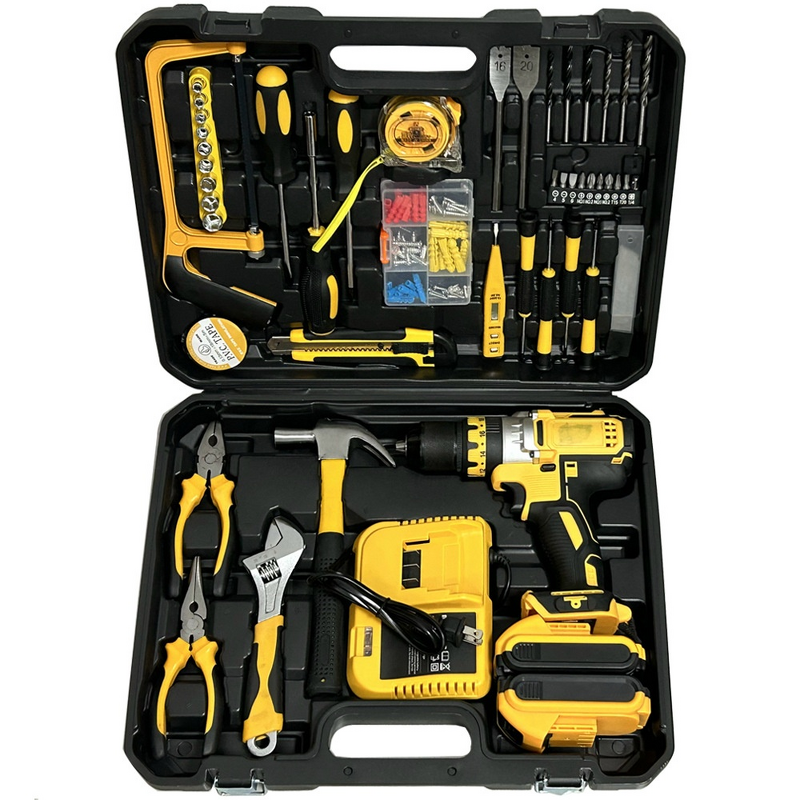 Electric Drill Set Factory - 21V Lithium Dual Speed Keyless Impact