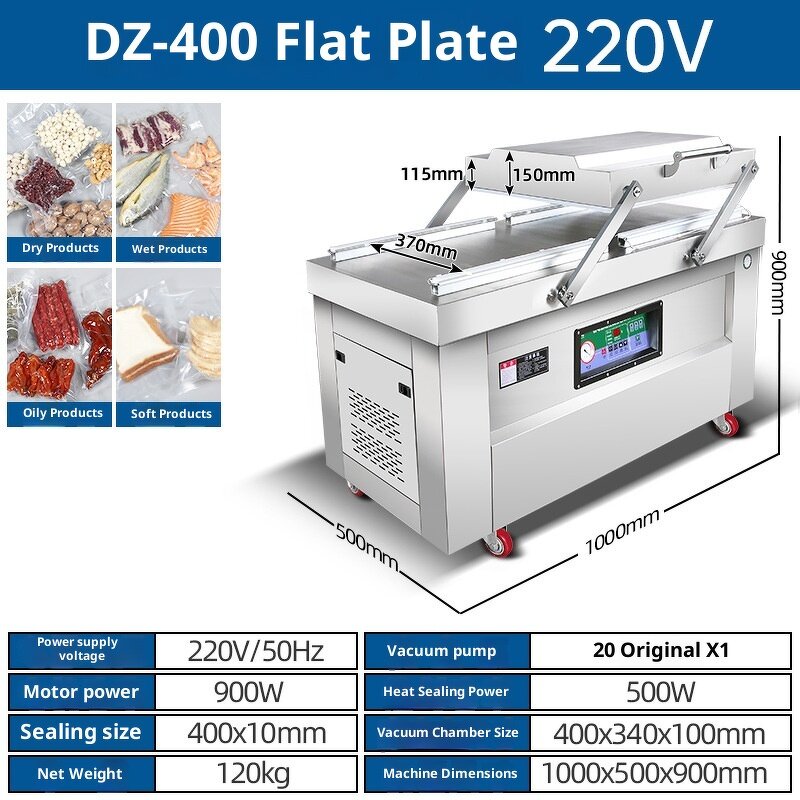Vacuum Packaging Machine Manufacturer - Electric Automatic Double Chamber