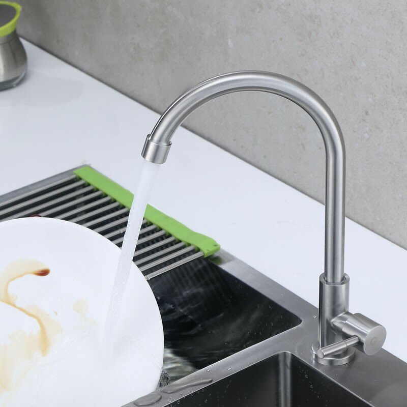 Kitchen Faucet Factory - Stainless Steel Single Cold Anti-Fingerprint