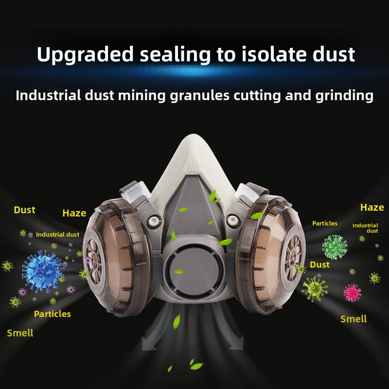 Full Face Respirator Manufacturer - Anti Industrial Dust Coal Mine
