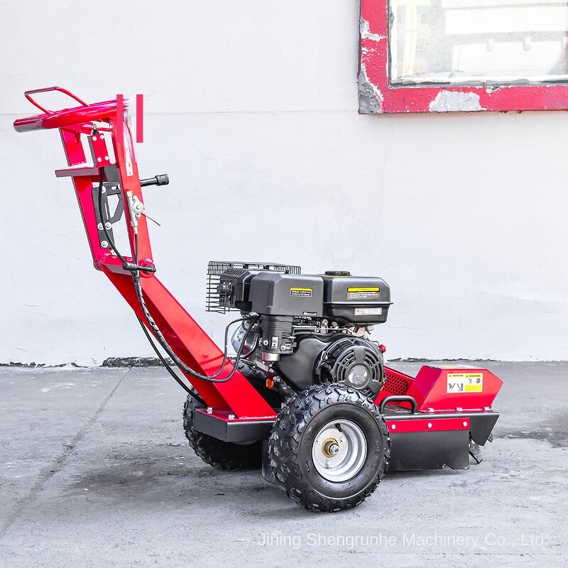 Wood Chipper Factory - Gasoline Powered Stump Root Crusher