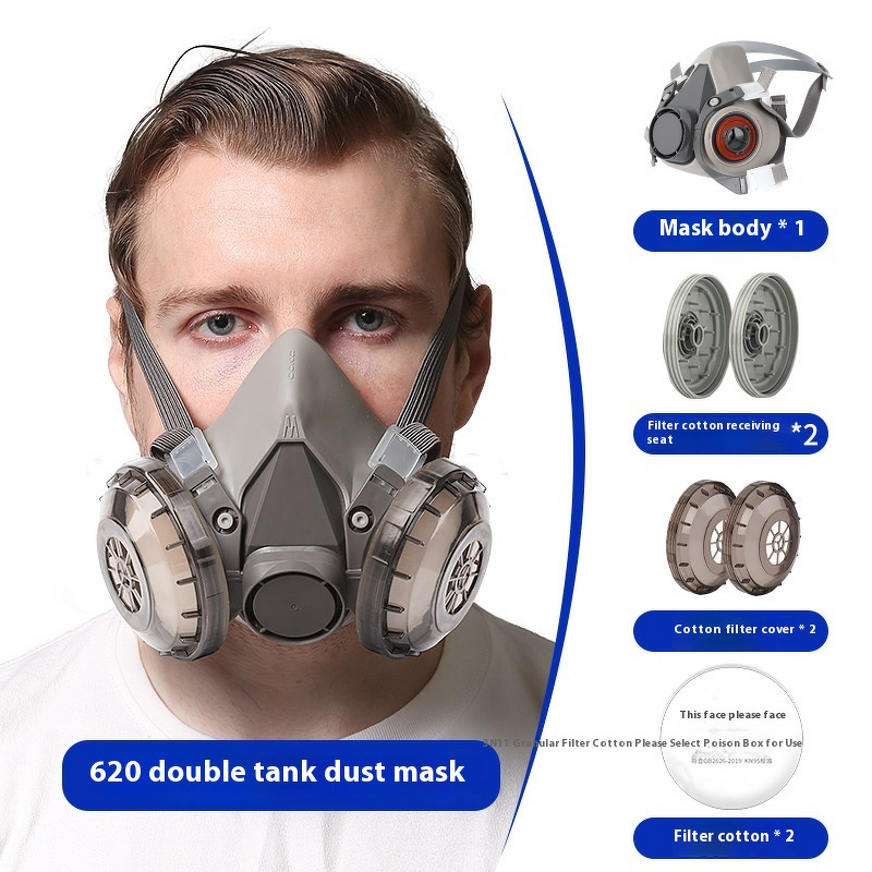 Full Face Respirator Manufacturer - Anti Industrial Dust Coal Mine