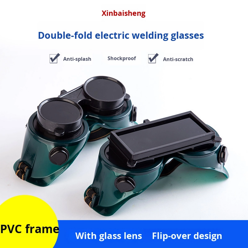 Welding Glasses Factory - Double Flip Windproof Impact Resistant