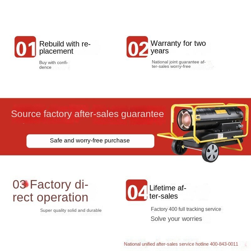 Diesel Heater Factory - High Power 300 Area Hot Air Blower