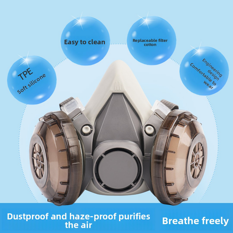 Full Face Respirator Manufacturer - Anti Industrial Dust Coal Mine