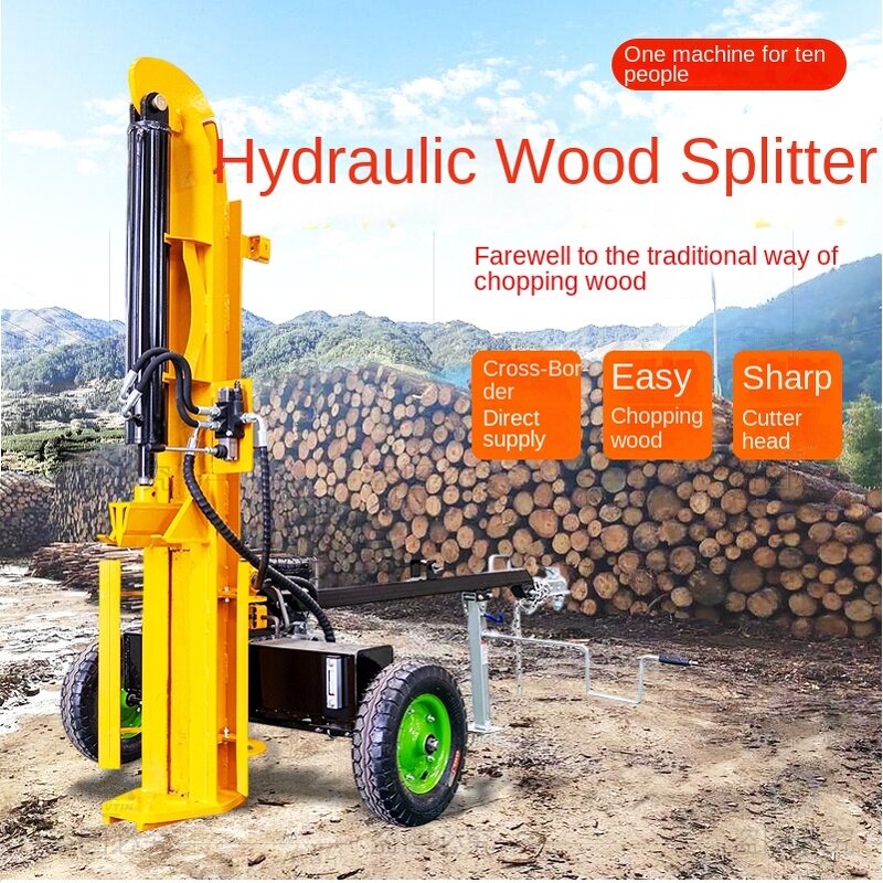 Log Splitter Factory - 40 Ton Hydraulic Wood Splitting Machine