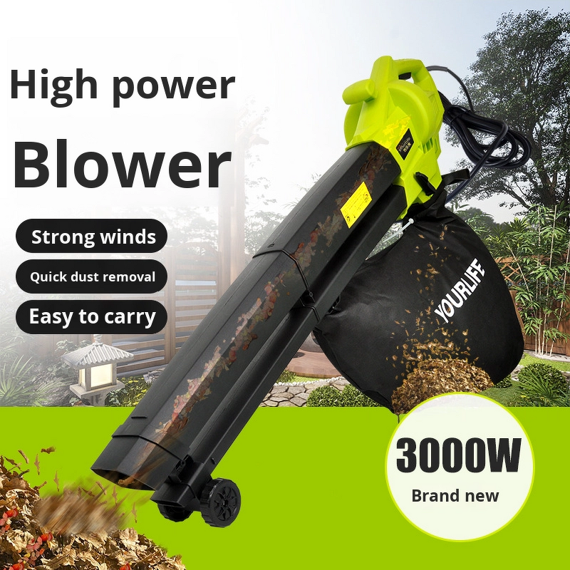 Leaf Blower Manufacturer - 3-in-1 3000W Blowing Suction Crushing