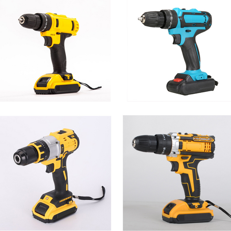 Electric Drill Set Factory - 21V Lithium Dual Speed Keyless Impact