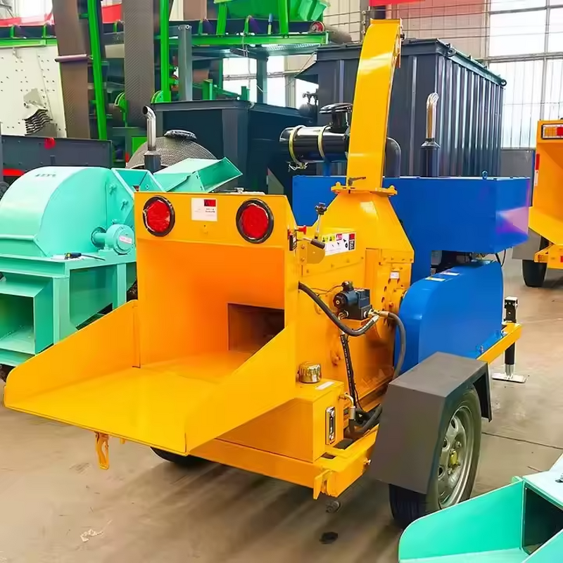 Wood Crusher Manufacturer - 5T/h Diesel Electric Sawdust Production