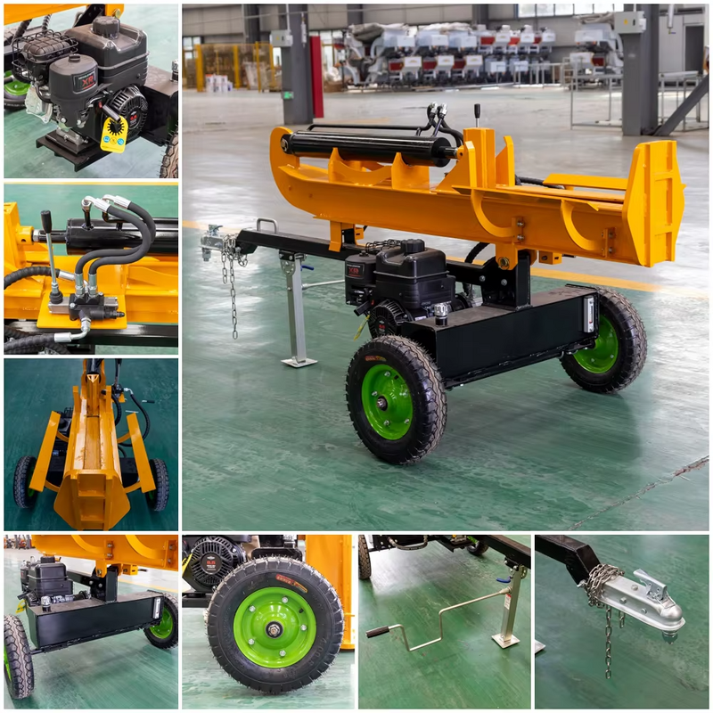 Log Splitter Factory - 40 Ton Hydraulic Wood Splitting Machine