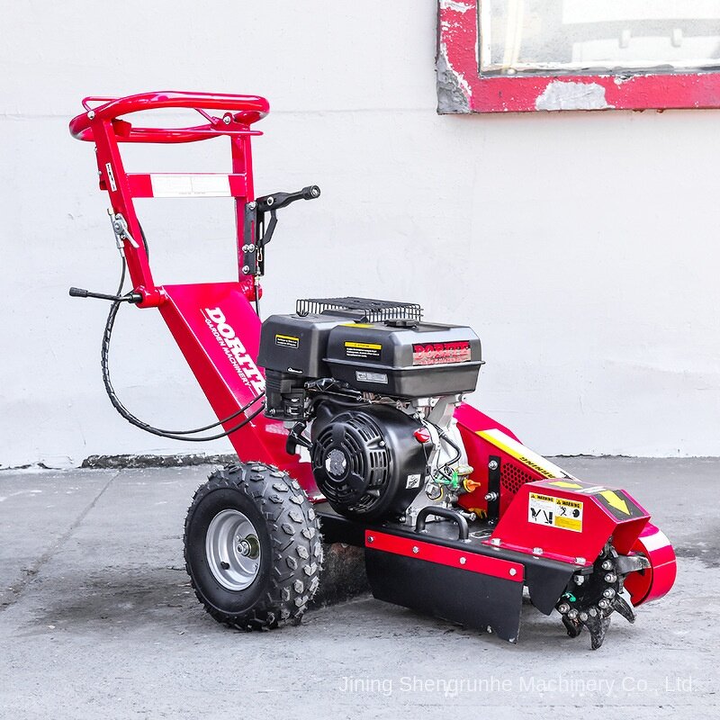 Wood Chipper Factory - Gasoline Powered Stump Root Crusher