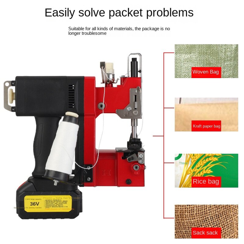 Packing Machine Factory - Rechargeable Woven Bag Electric Sealing 36V