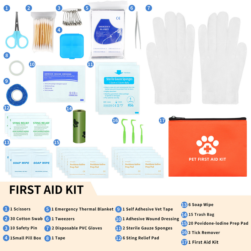 Pet First Aid Kit Manufacturer - Outdoor Emergency Treatment Bag