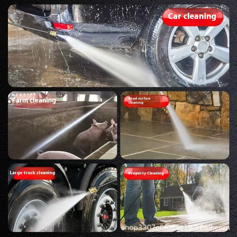 Car Wash Machine Factory - High Power All-Copper Piston Pressure