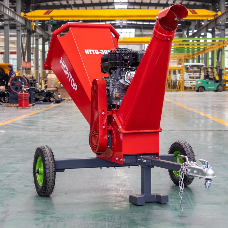 Wood Chipper Factory - Gasoline Engine Farm Orchard Branch