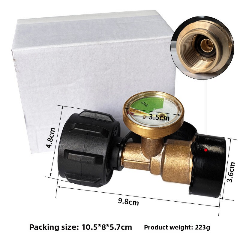 Gas Adapter Manufacturer - QCC1 Propane Inflation Metered Cylinder