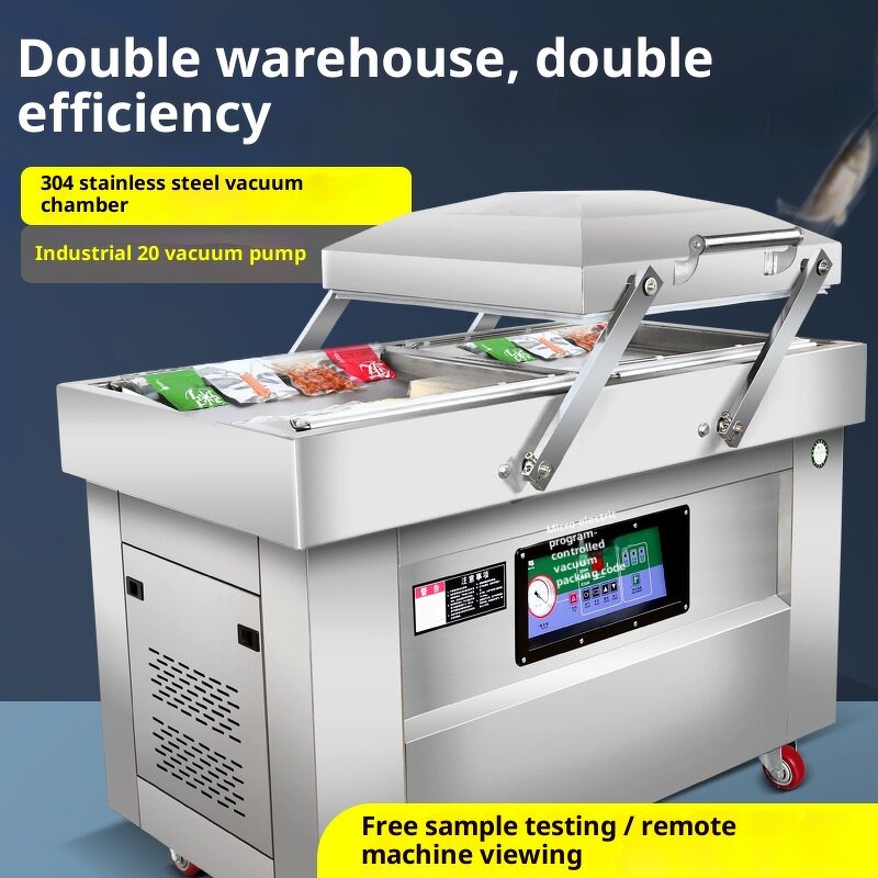 Vacuum Packaging Machine Manufacturer - Electric Automatic Double Chamber