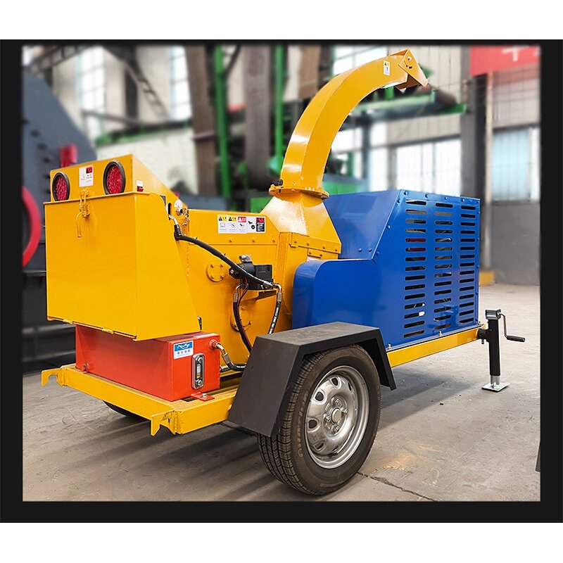 Wood Crusher Manufacturer - 5T/h Diesel Electric Sawdust Production
