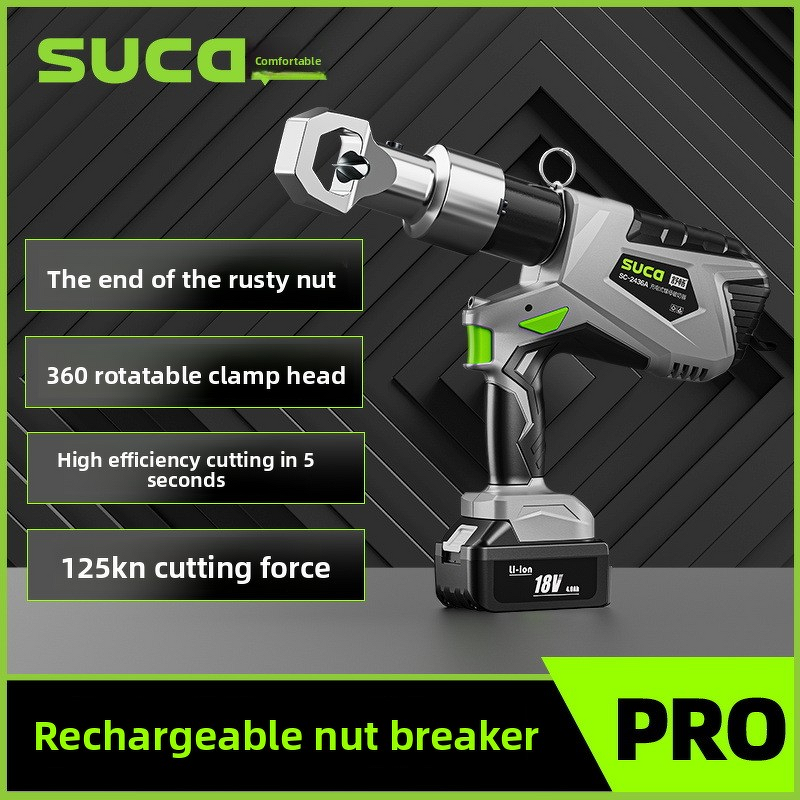 Hydraulic Crusher Manufacturer - Electric for Cutting Rusty Nuts