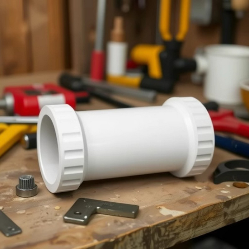 PVC Pipe Fitting Factory - Telescopic Joint Threaded Double Head