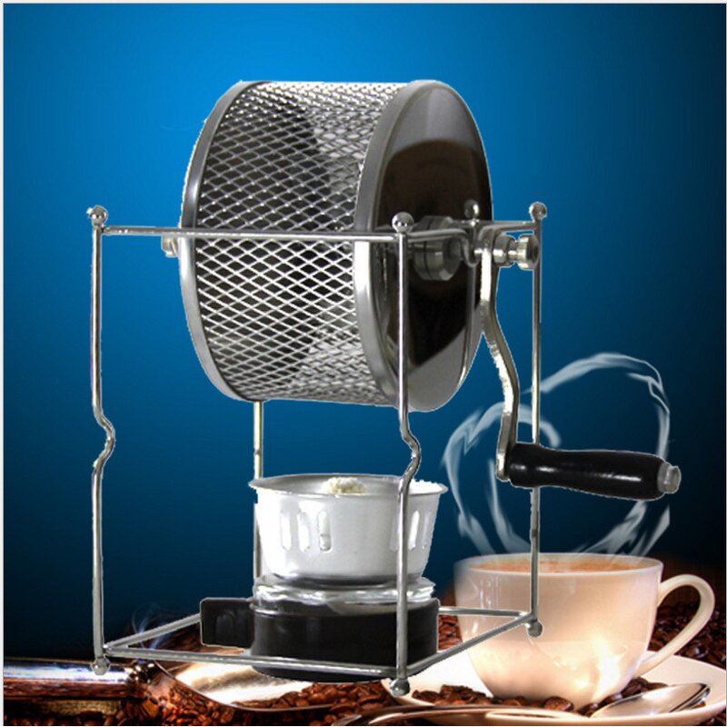 Coffee Roaster Manufacturer - Manual Stainless Steel Bean Roasting