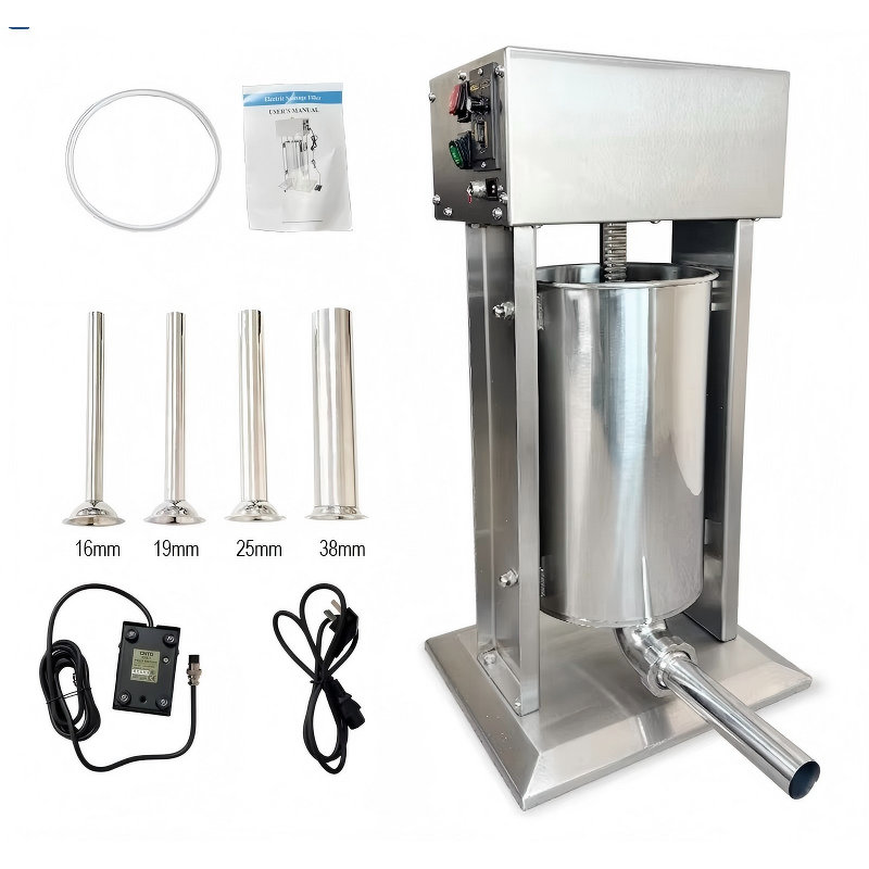 Sausage Stuffer Manufacturer - Electric Stainless Steel Adjustable Speed