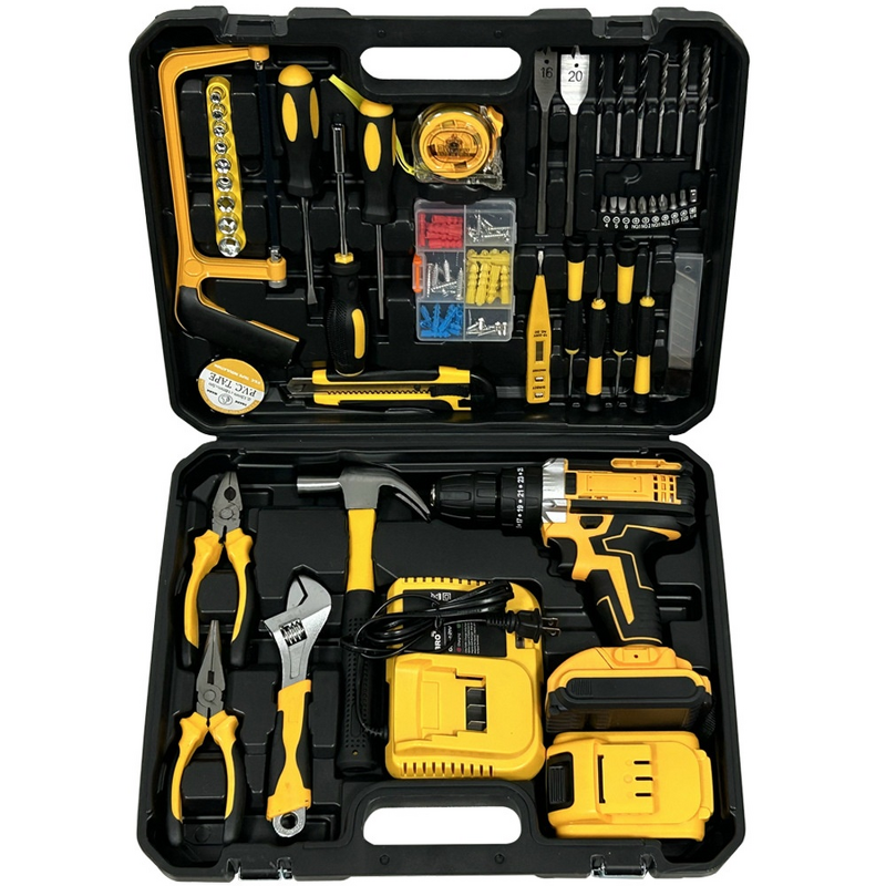 Electric Drill Set Factory - 21V Lithium Dual Speed Keyless Impact