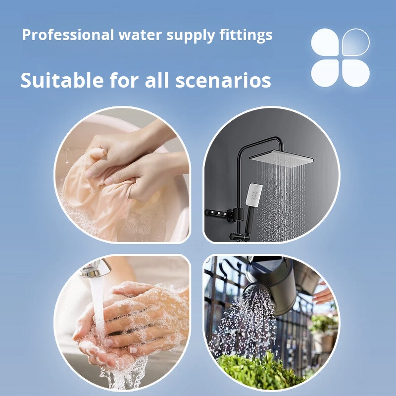 PPR Pipe Fittings Factory - Hot Cold Water Connector NPT Thread