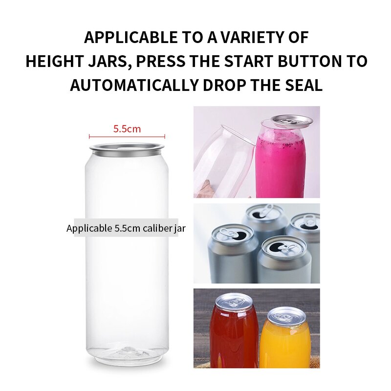 Can Sealing Machine Factory - Beverage Bottle Sealer Machine