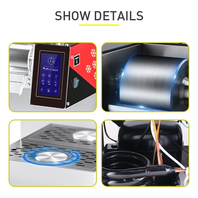 Snowflake Ice Machine Factory - Portable Water-cooled Shave Ice