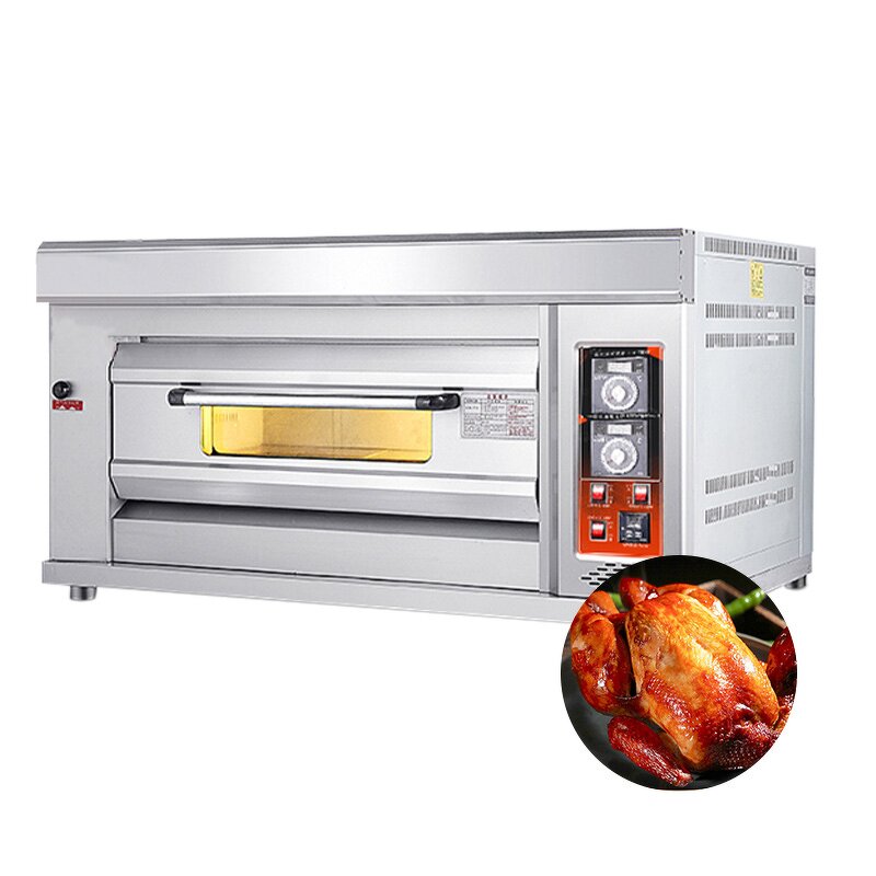 Gas Oven Factory - 2 Deck 4 Trays Industrial Baking Oven