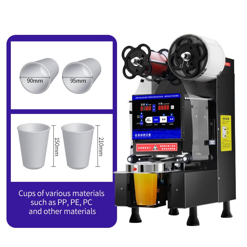 Cup Sealing Machine Factory - Commercial Beverage Sealing Machine