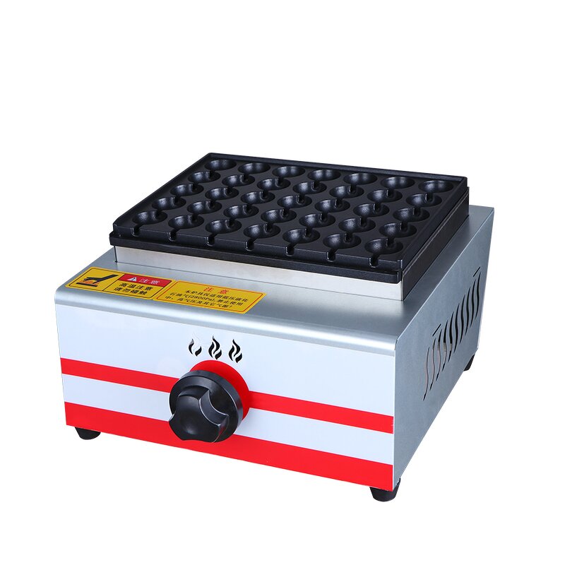 Takoyaki Machine Manufacturer - Gas Fish Grill Double Plates