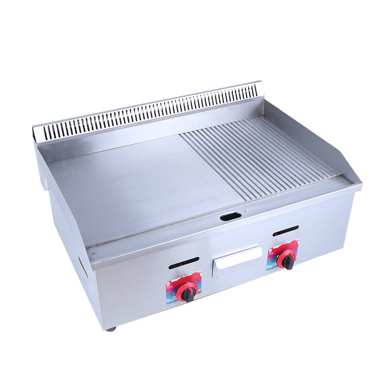 Gas Griddle Factory - Stainless Steel BBQ Flat Griddle