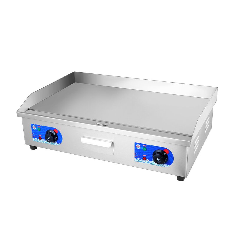 Commercial Griddle Factory - Stainless Steel Electric Frying Pan