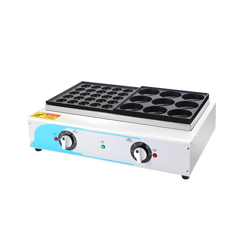 Gas Takoyaki Maker Factory - Double Plate Octopus Ball Machine