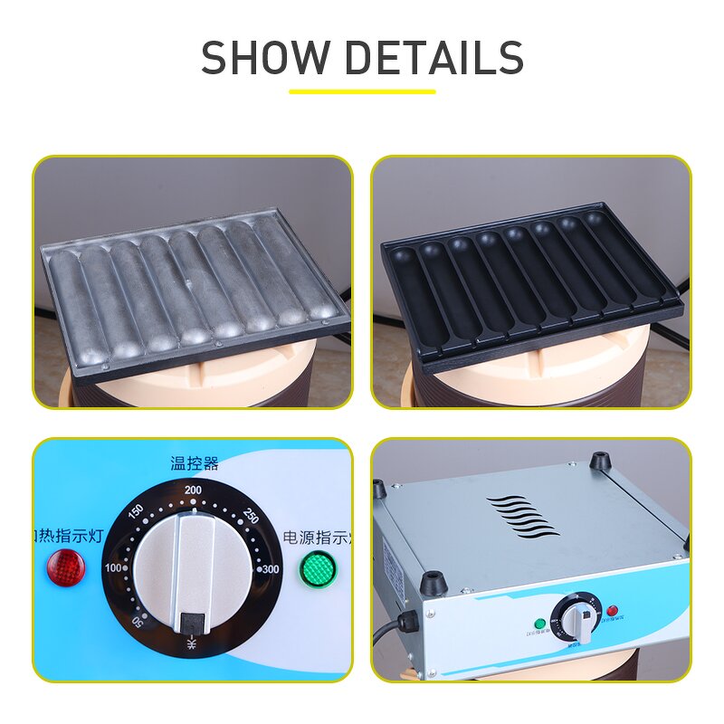 Octopus Ball Machine Factory - Gas Commercial Takoyaki Machine