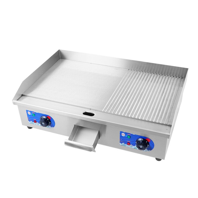 Electric Griddle Factory - Stainless Steel BBQ Flat Top Plate